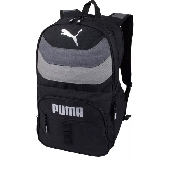 Puma Other - Puma 19.5” Canvas adjustable Backpack Black grey